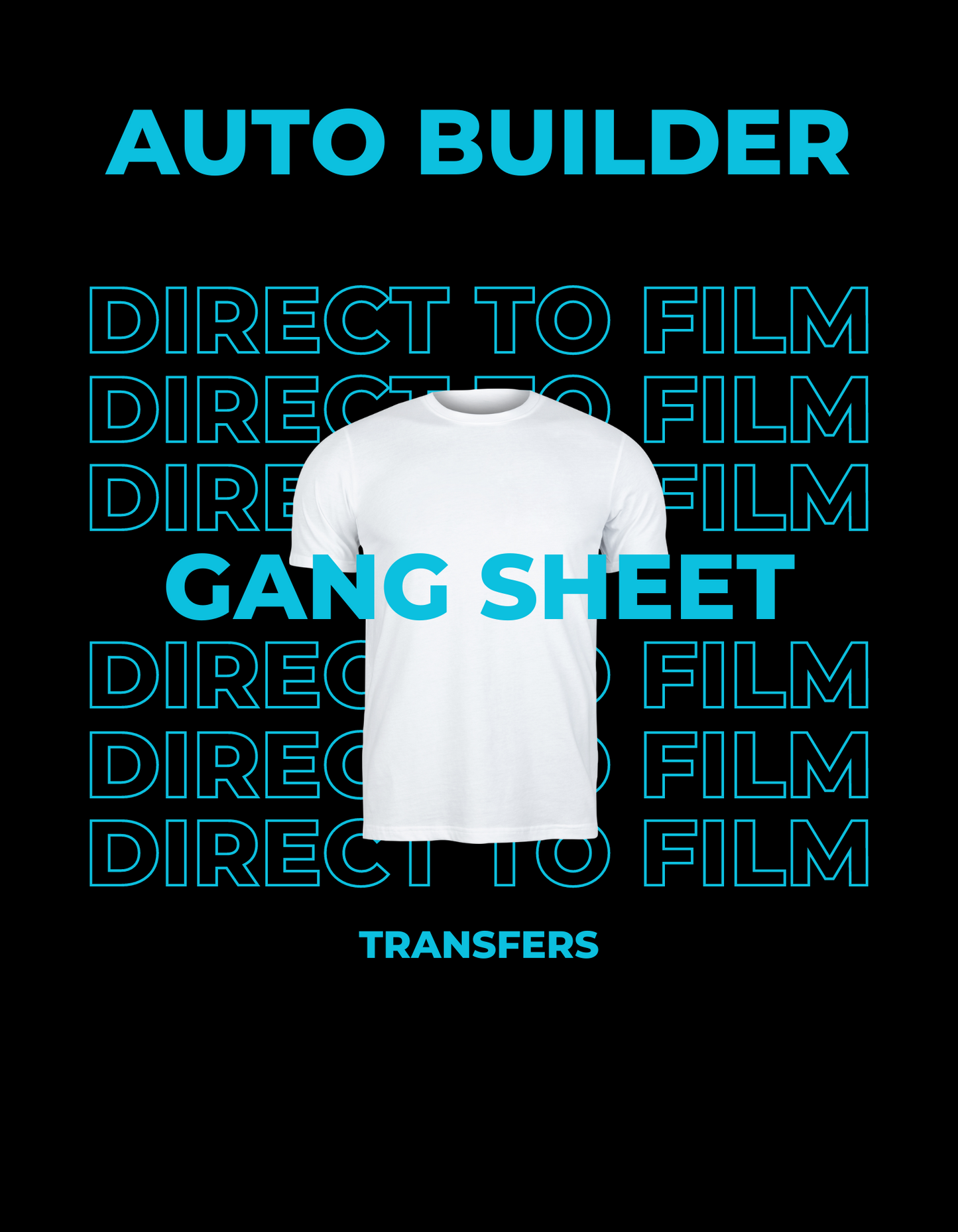 Gang Sheet DTF Transfer - Gang Sheet Auto Builder (Builds Gang Sheet for You)